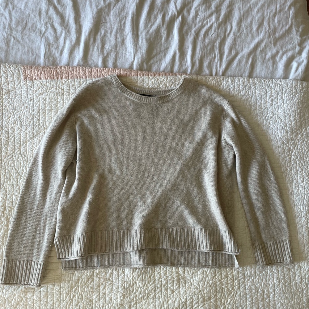 Jenni Kayne “Everyday Sweater” in Oatmeal